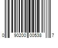 Barcode Image for UPC code 090200005387