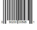 Barcode Image for UPC code 090200005851