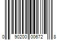 Barcode Image for UPC code 090200006728