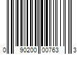 Barcode Image for UPC code 090200007633