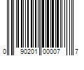 Barcode Image for UPC code 090201000077