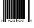 Barcode Image for UPC code 090203000075