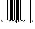 Barcode Image for UPC code 090255226355