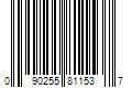 Barcode Image for UPC code 090255811537