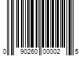 Barcode Image for UPC code 090260000025