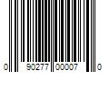 Barcode Image for UPC code 090277000070