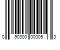 Barcode Image for UPC code 090300000053