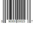 Barcode Image for UPC code 090300000237