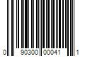 Barcode Image for UPC code 090300000411