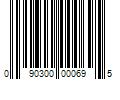 Barcode Image for UPC code 090300000695