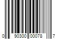 Barcode Image for UPC code 090300000787