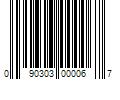 Barcode Image for UPC code 090303000067