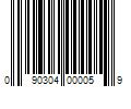 Barcode Image for UPC code 090304000059