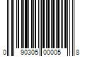 Barcode Image for UPC code 090305000058