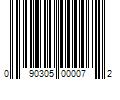 Barcode Image for UPC code 090305000072