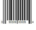 Barcode Image for UPC code 090309000054