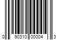 Barcode Image for UPC code 090310000043