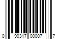 Barcode Image for UPC code 090317000077