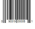 Barcode Image for UPC code 090319000051