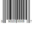 Barcode Image for UPC code 090320000057