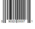 Barcode Image for UPC code 090320000071