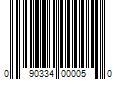 Barcode Image for UPC code 090334000050