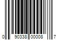 Barcode Image for UPC code 090338000087