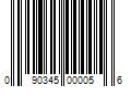 Barcode Image for UPC code 090345000056