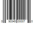 Barcode Image for UPC code 090345000070