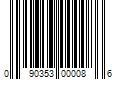 Barcode Image for UPC code 090353000086