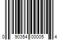 Barcode Image for UPC code 090354000054