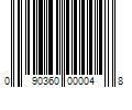 Barcode Image for UPC code 090360000048