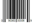 Barcode Image for UPC code 090363000069