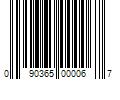 Barcode Image for UPC code 090365000067