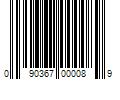 Barcode Image for UPC code 090367000089