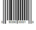 Barcode Image for UPC code 090390000018