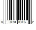 Barcode Image for UPC code 090394000052