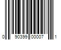 Barcode Image for UPC code 090399000071