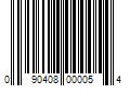 Barcode Image for UPC code 090408000054