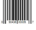 Barcode Image for UPC code 090436000057