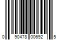 Barcode Image for UPC code 090478006925