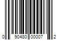 Barcode Image for UPC code 090480000072