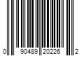 Barcode Image for UPC code 090489202262