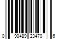 Barcode Image for UPC code 090489234706