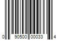 Barcode Image for UPC code 090500000334