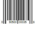 Barcode Image for UPC code 090500000358