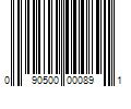 Barcode Image for UPC code 090500000891