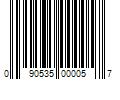 Barcode Image for UPC code 090535000057