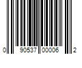 Barcode Image for UPC code 090537000062