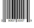 Barcode Image for UPC code 090537000079